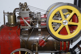 cylinder 2" vintage old portable live steam engine for sale