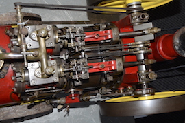 top 2" vintage old portable live steam engine for sale