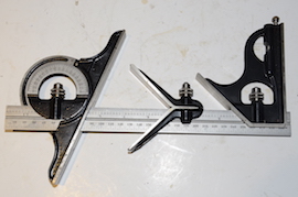 close view starrett protractor for sale