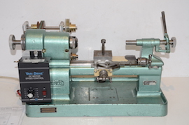 main Pultra 17/70 precision lathe variable speed for sale 1770 10mm collets