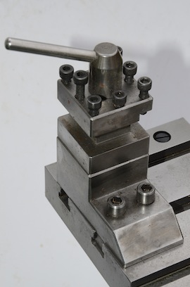 main view George Thomas rear tool post myford lathe for sale