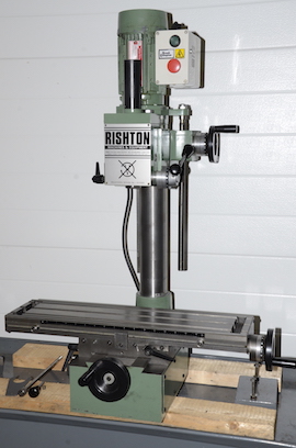 main Rishton milling machine Myford for sale