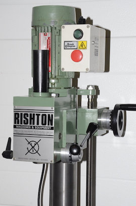 head Rishton milling machine Myford for sale