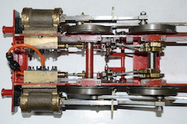 main view rob roy martin evans tank loco live steam locomotive for sale
