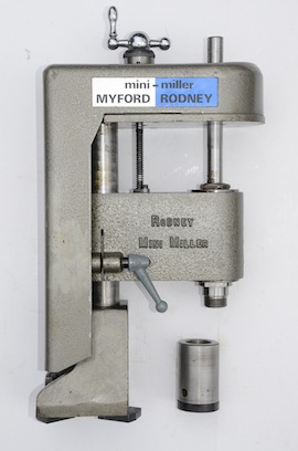 front view rmyford rodney mini miller vertical milling machine super 7 ml7 ml7r for sale