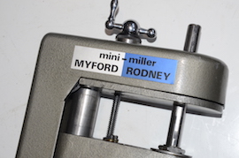 top Myford Rodney Mini Miller Mini milling machine for ML7 ML7R & Super 7 lathes for sale
