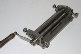bottom view george thomas sheet metal rollers for model live steam hobbiest for sale