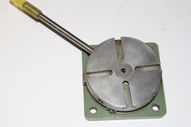 main view rotary table dividing head milling machine for sale