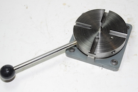main view rotary table dividing head milling machine for sale