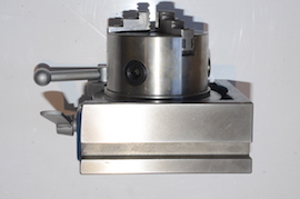 side3 Vertex 4" 100mm rapid indexer VS1-4 rotary table 3 jaw chuck tailstock milling machine for sale