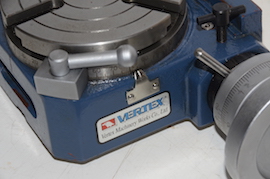 main Vertex HV4 110mm rotary table for milling machine for sale