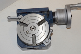 main Vertex HV4 110mm rotary table for milling machine for sale