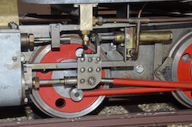 motion 5" Maxitrak Ruby 0-4-0 small live steam tank loco for sale.