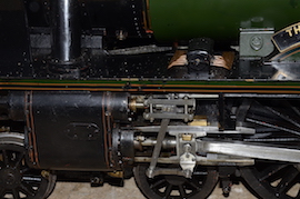 valve 5" Royal Scot 4-6-0 live steam loco for sale