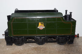 tender2 5" Royal Scot 4-6-0 live steam loco for sale