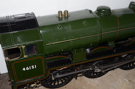 side2 5" Royal Scot 4-6-0 live steam loco for sale