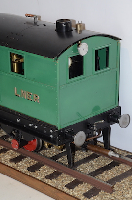 main 5" gauge Sentinal 0-4-0 live steam loco for sale