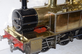 main 5" Simplex 0-6-0 live steam tank loco for sale