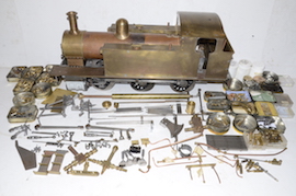 main 5" Simplex 0-6-0 live steam tank loco for sale