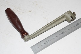 main view myford super 7 7B ml7r ml7 spindle driving handle for sale