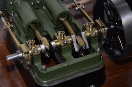 crank2 Stuart Score live steam plant. HB4 boiler pump water tank with certificates for sale.