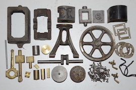 main Stuart 10V live steam vertical engine castings for sale