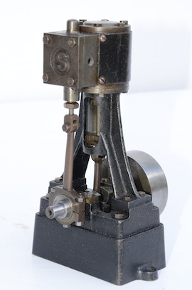 right view stuart live steam engine 10V for sale
