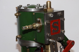valve Stuart 5A live steam vertical single engine for sale