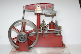 main view stuart live steam beam engine for sale