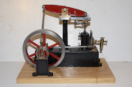 main view stuart live steam beam engine for sale