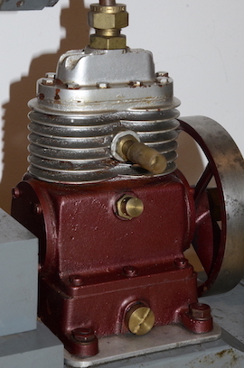 side Stuart Compressor vacuum pump for live steam engine for sale