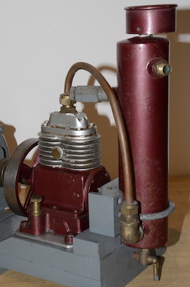 tank Stuart Compressor vacuum pump for live steam engine for sale