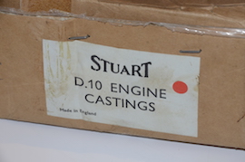 Stuart box double 10 D10 live steam casting set for sale