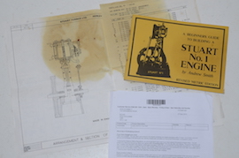 books Stuart No1 live steam engine casting set for sale