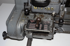 plate Myford super 7 7B lathe for sale SK141097
