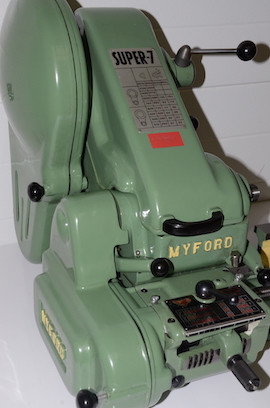 cover View Myford super 7 7B lathe for sale SK147492