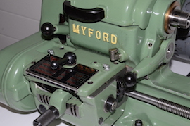 gearbox View Myford super 7 7B lathe for sale SK147492
