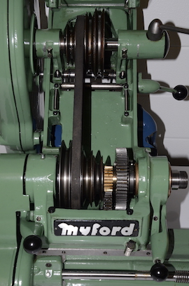 pulley Myford Super 7 power cross feed lathe SK166804 for sale SK153103
