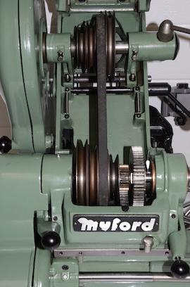 pulley Myford Super 7 pcf + dro lathe for sale SK160569