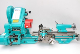 Main view big bore spindle metric  Myford super 7 7B lathe for sale