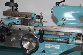 bed view big bore spindle Myford super 7 Plus 7B lathe for sale SK171188