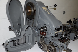 front view Myford super 7 7B lathe for sale SK1131562