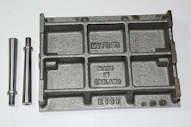 bottom view Myford surface plate for sale