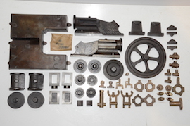 main Reeves Double Tangye live steam engine casting set Edgar Westbury for sale