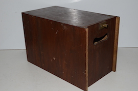 Wooden storage box for 3.5" Tich. LBSC live steam tank loco 0-4-0 for sale