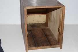 empty Wooden storage box for 3.5" Tich. LBSC live steam tank loco 0-4-0 for sale