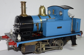 main view LBSC Tich 3.5" 040 live steam loco for sale