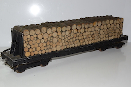 right G1 gauge timber transport wagons for live steam loco for sale