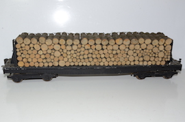 side1 G1 gauge timber transport wagons for live steam loco for sale
