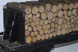 wood1 G1 gauge timber transport wagons for live steam loco for sale